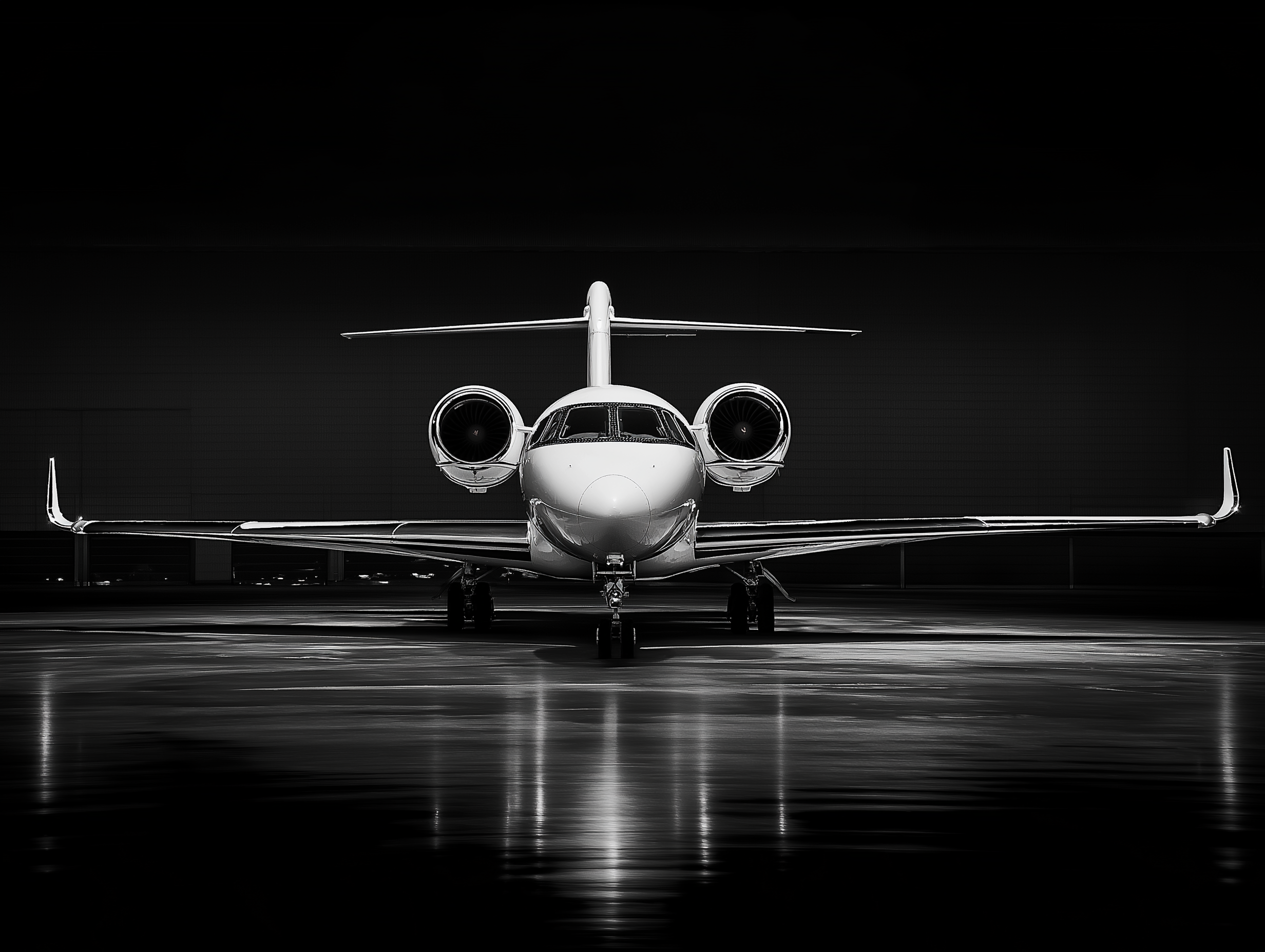 Private aircraft exterior — precision detailing and protection